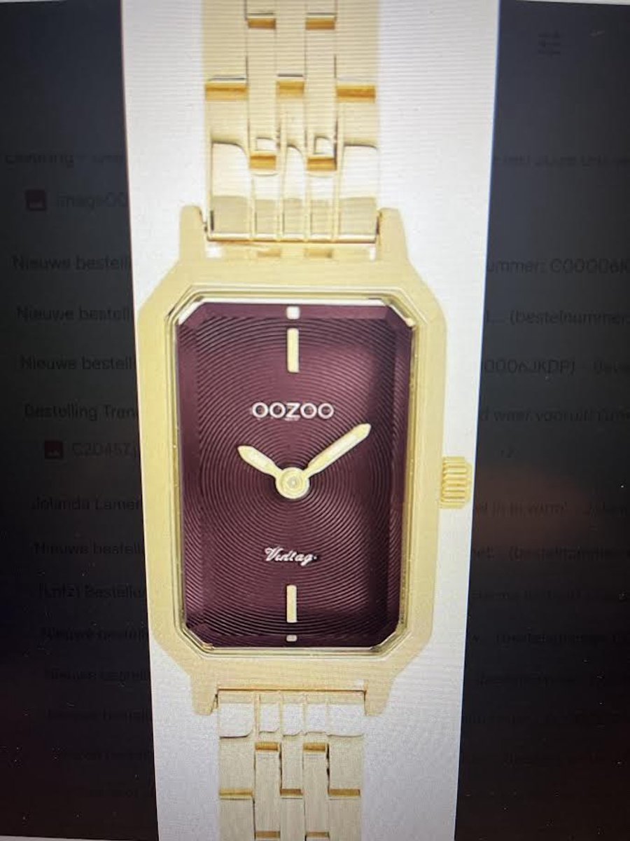 OOZOO horloge vintage serie C20459- Valentijn- Moederdag- Dames horloge- Trendy- Musthave