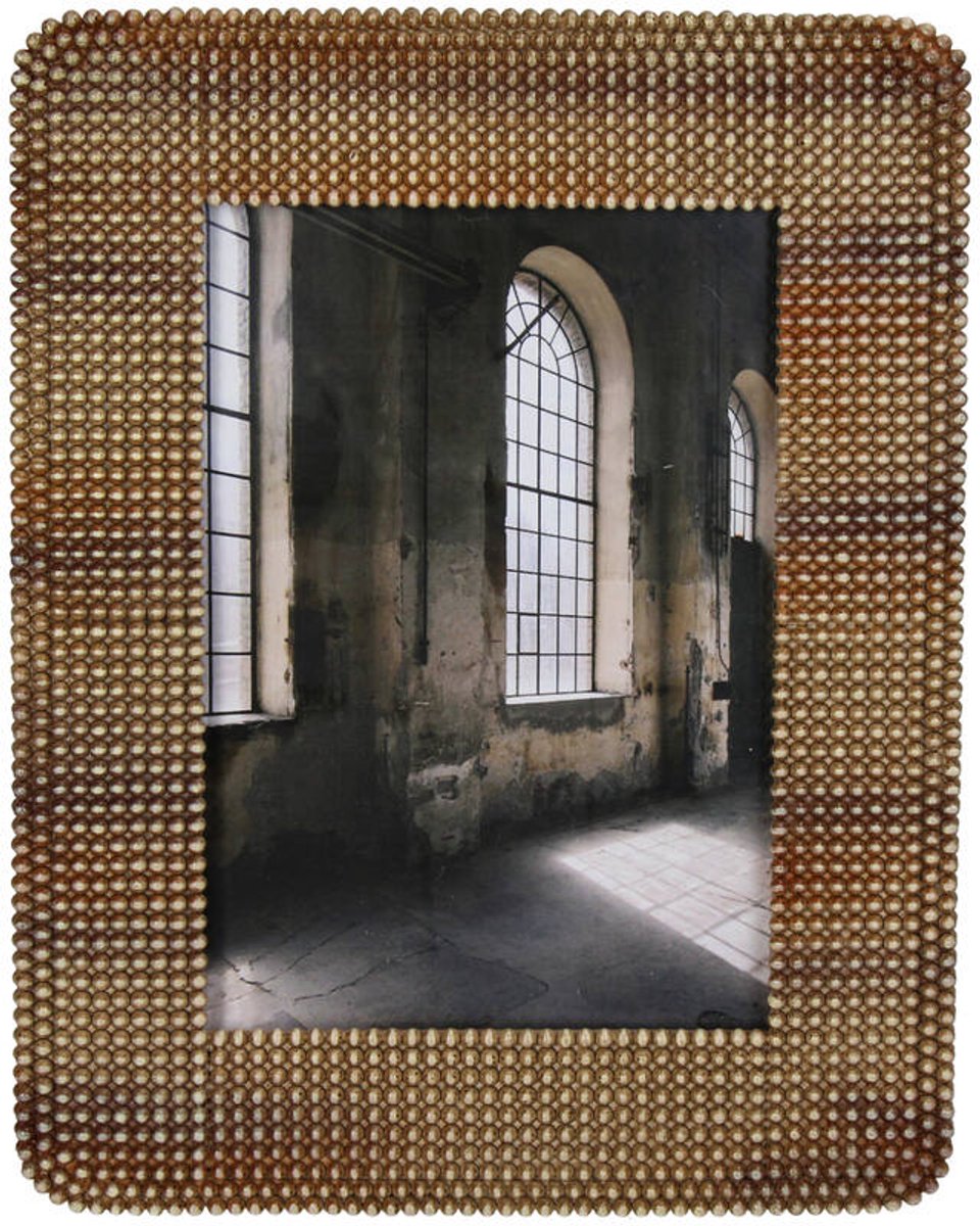 Fotolijst Bruin Stipjes Polyresin 13x18cm