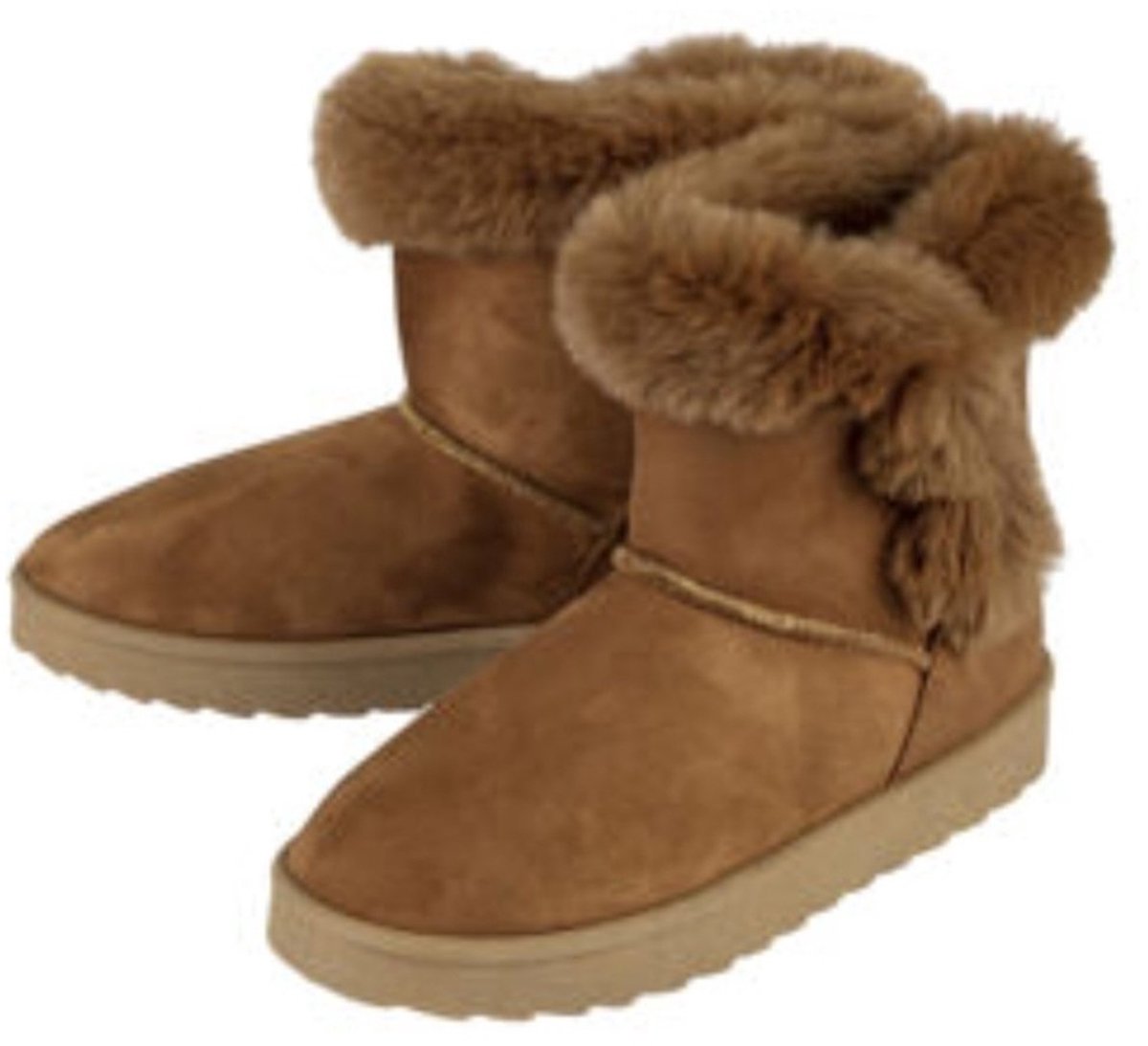 Esmara Dames Winter Laarzen Maat 39 Kleur Cognac Bruin
