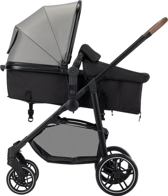 Bebeconfort Haze Trio Luxe - 3-in-1 reissysteem kinderwagen - 0-4 jaar (0-22 kg) - 2-in-1 stoel - Tinted Gray van Bebeconfort — afbeelding 4