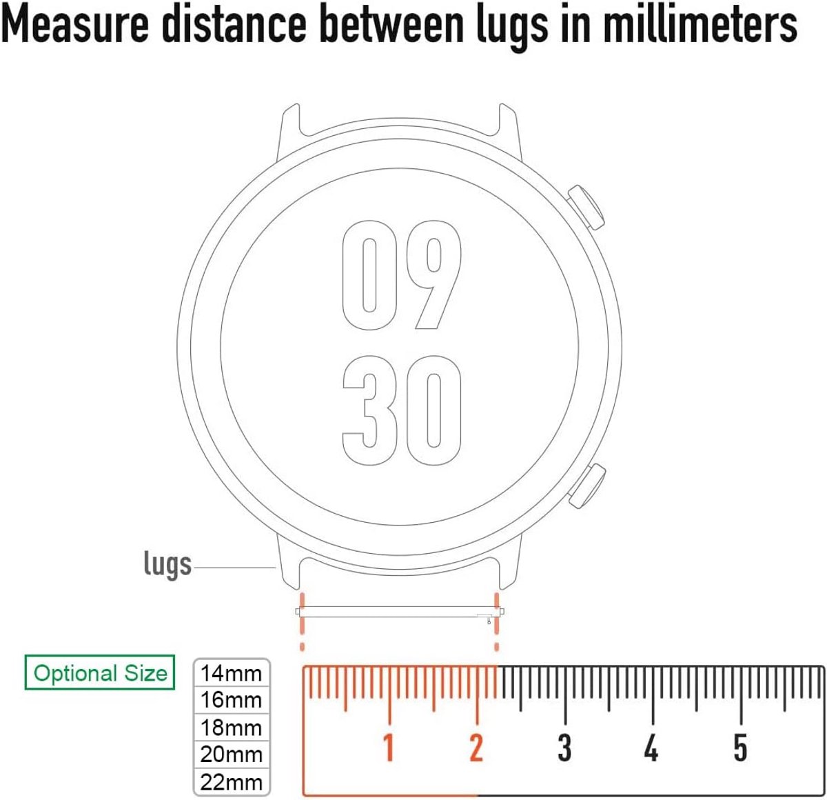 Verstelbare Mesh Horlogeband van Roestvrij Staal met Magnetische Sluiting