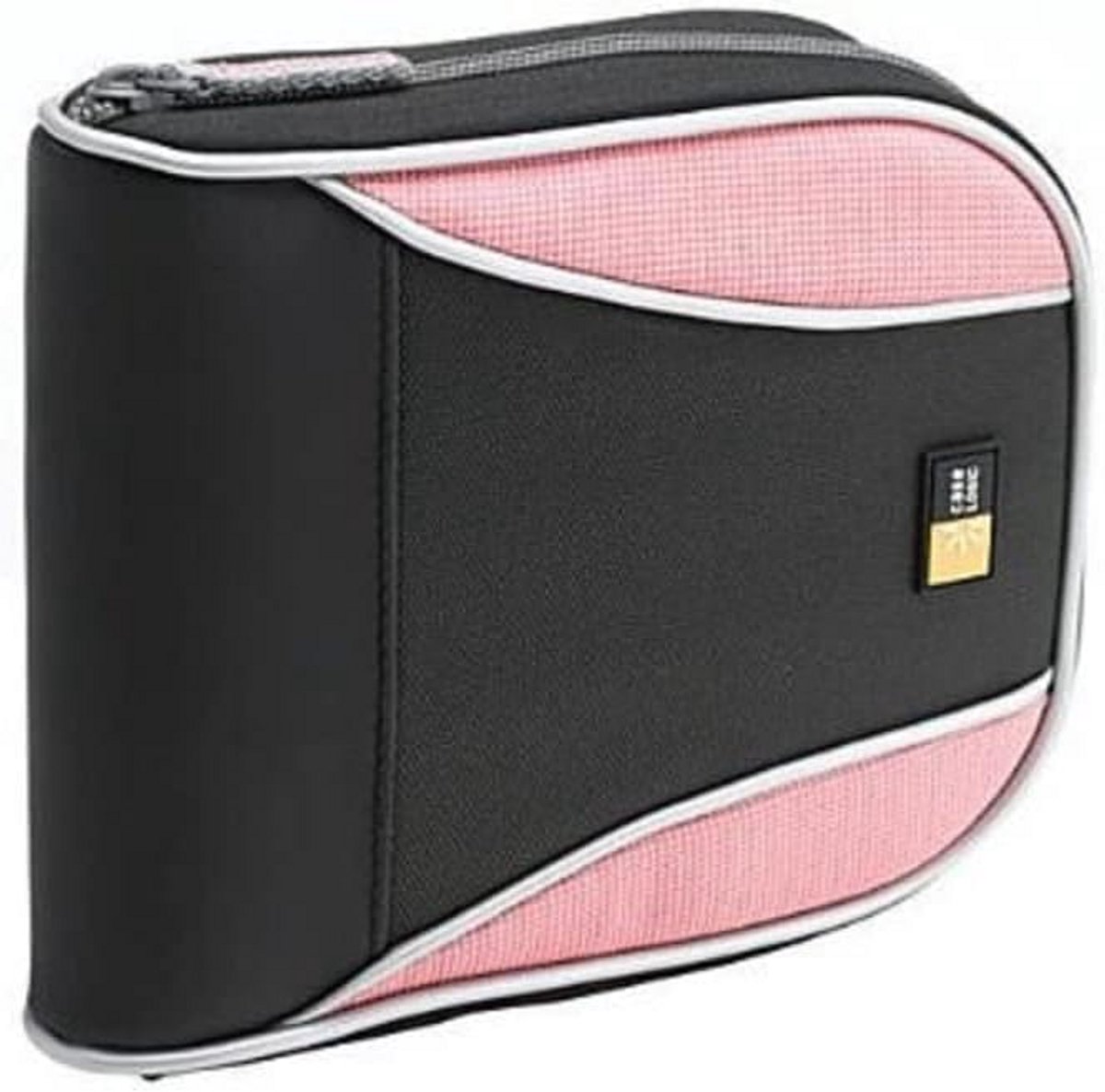 CD Portemonnee voor 32 CD's - Compacte en Beschermende CD Wallet Zwart/Roze