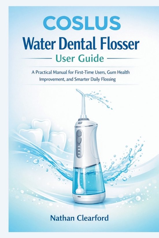 COSLUS Water Dental Flosser User Guide - cover