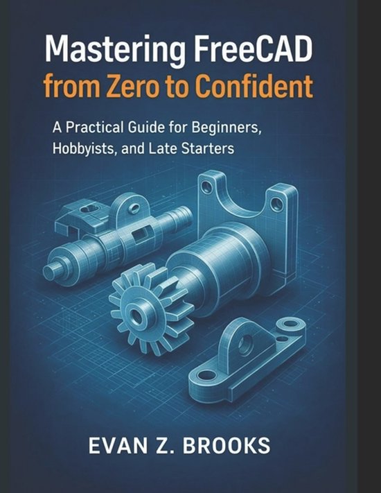 Mastering FreeCAD from Zero to Confident - cover
