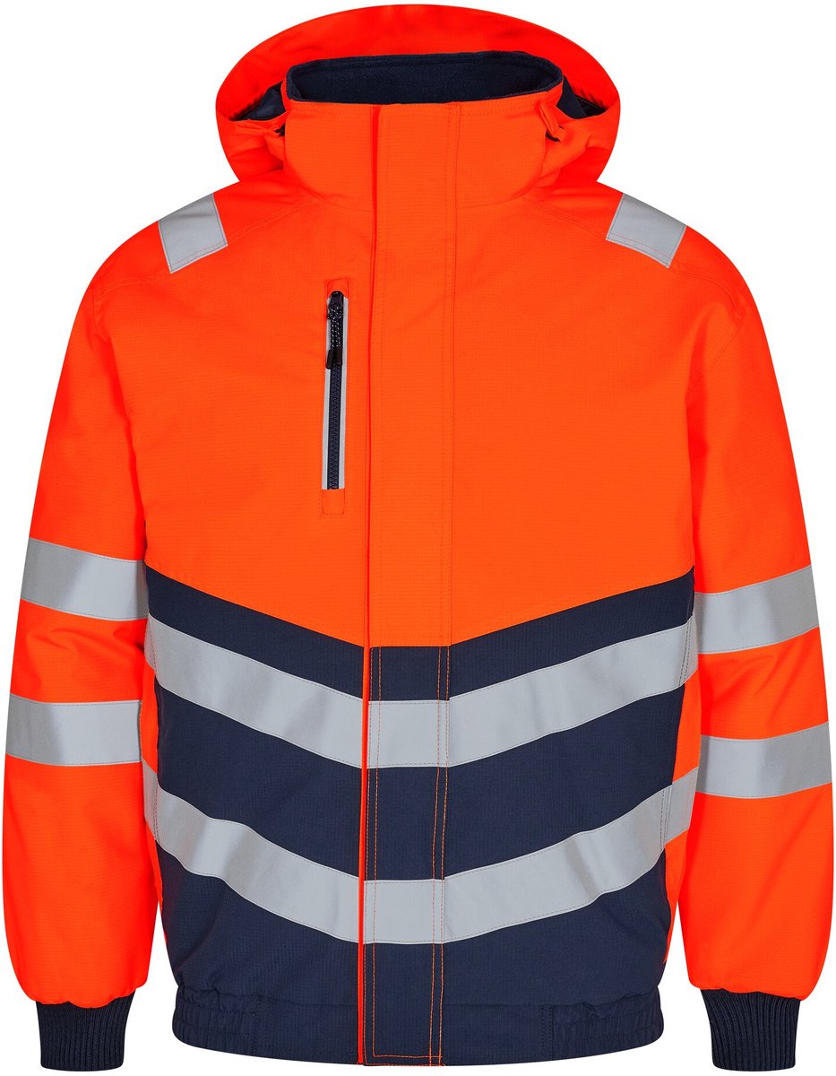 Engel Safety pilot jack 1248-930 - Hi-vis Orange / Blue Ink - XS