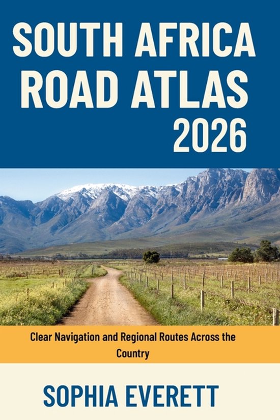 South Africa Road Atlas 2026 - cover