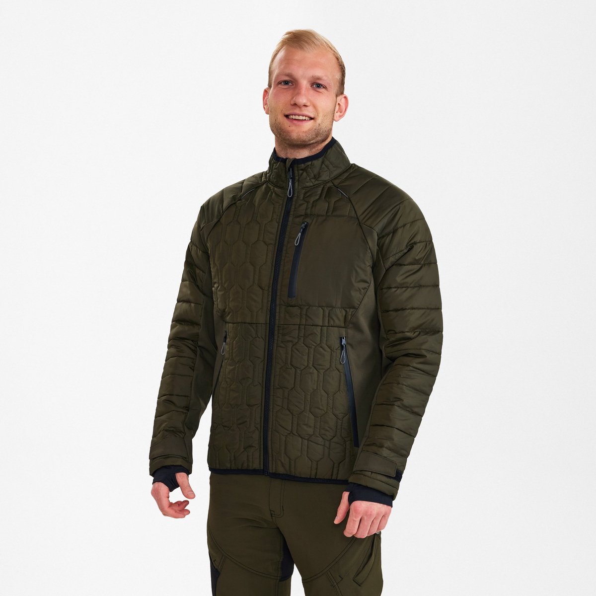 Engel X-treme gewatteerd jack 1371-604 - Forest Green - 6XL