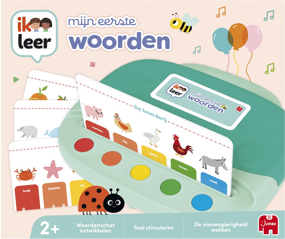 Jumbo - Ik Leer - Mijn Eerste Woorden - Educatief speelgoed vanaf 2 jaar — afbeelding 2