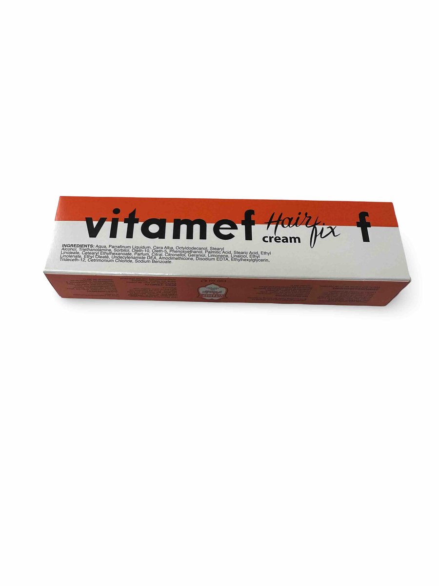 Vitamef Hair-Fix Cream - 100ml - XL-tube - Haarverzorgingscrème