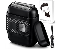 Sansbeauté® Foil Shaver Double Blade - Scheerapparaat Mannen - Elektrisch Shaver - Hoofd Kaal Scheren - Fade