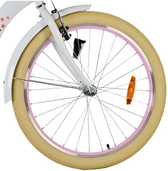 Volare Blossom Kinderfiets - Meisjes - 24 inch - Wit — afbeelding 5