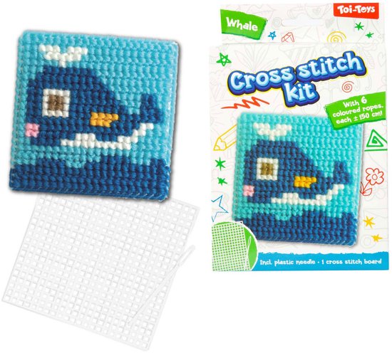 Kruissteekpakket 'Pauw En Pioen' – 51x41 Cm, 100% Katoen, Met Patroon, Gekleurde Garens, Naald En Stof – Voor Gevorderde Beginners