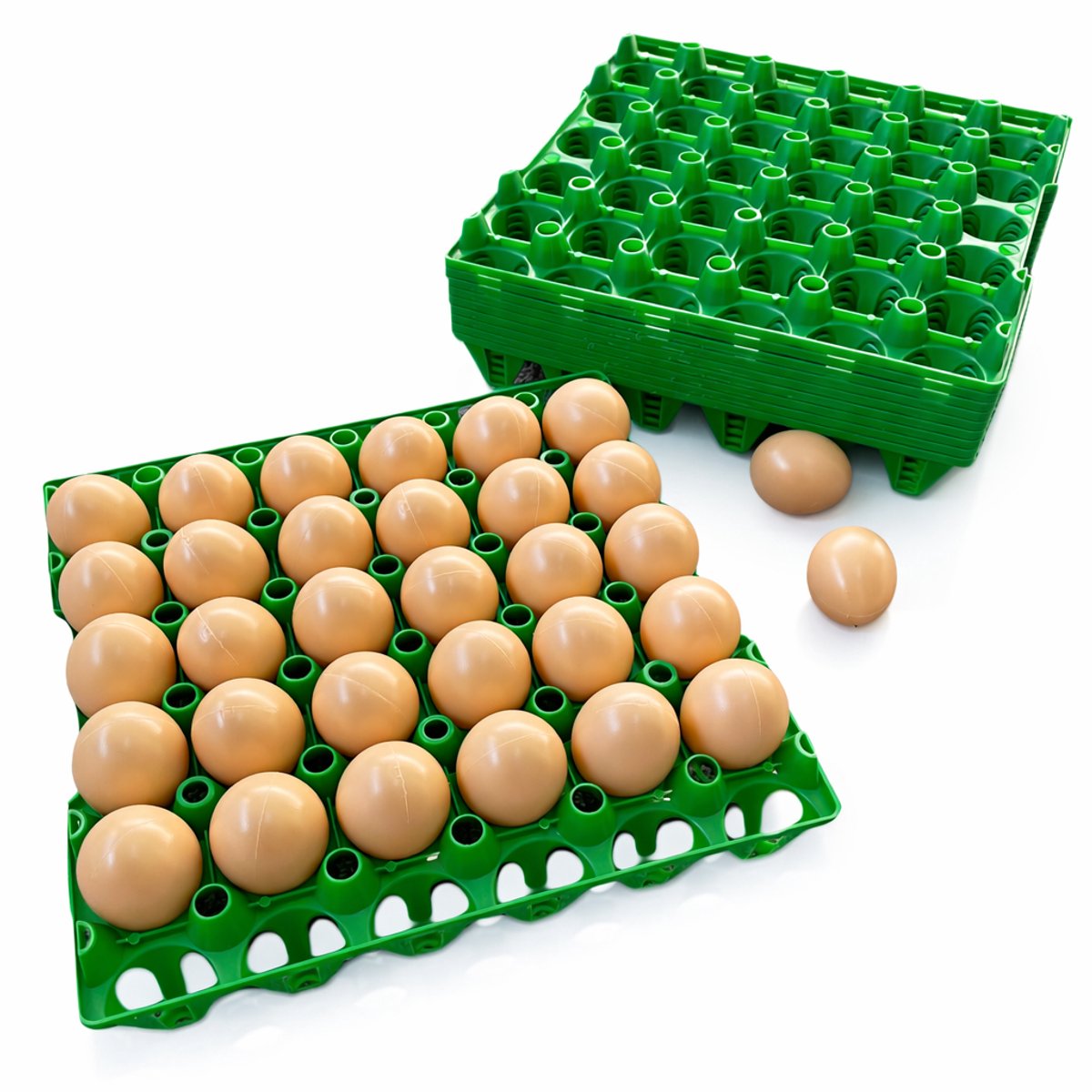 Kunststof Eiertray 10 x voor 30 eieren