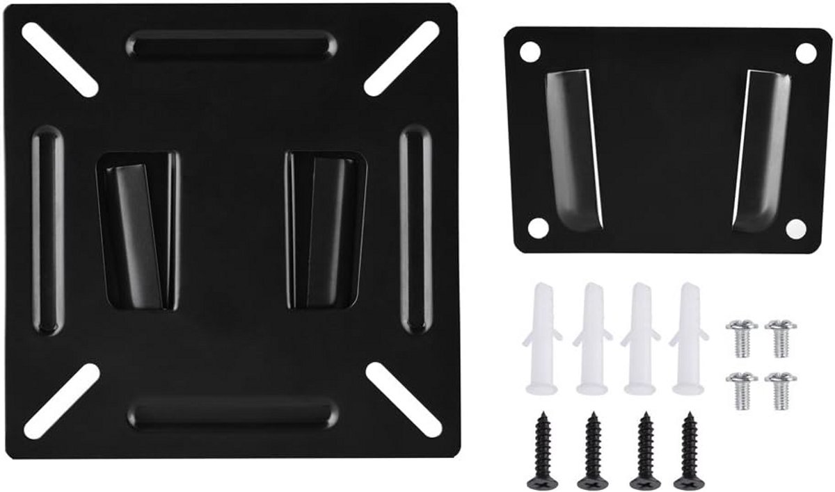Universele Wandhouder voor LCD/LED Monitor en TV (12-24 Inch, 5-10 kg)