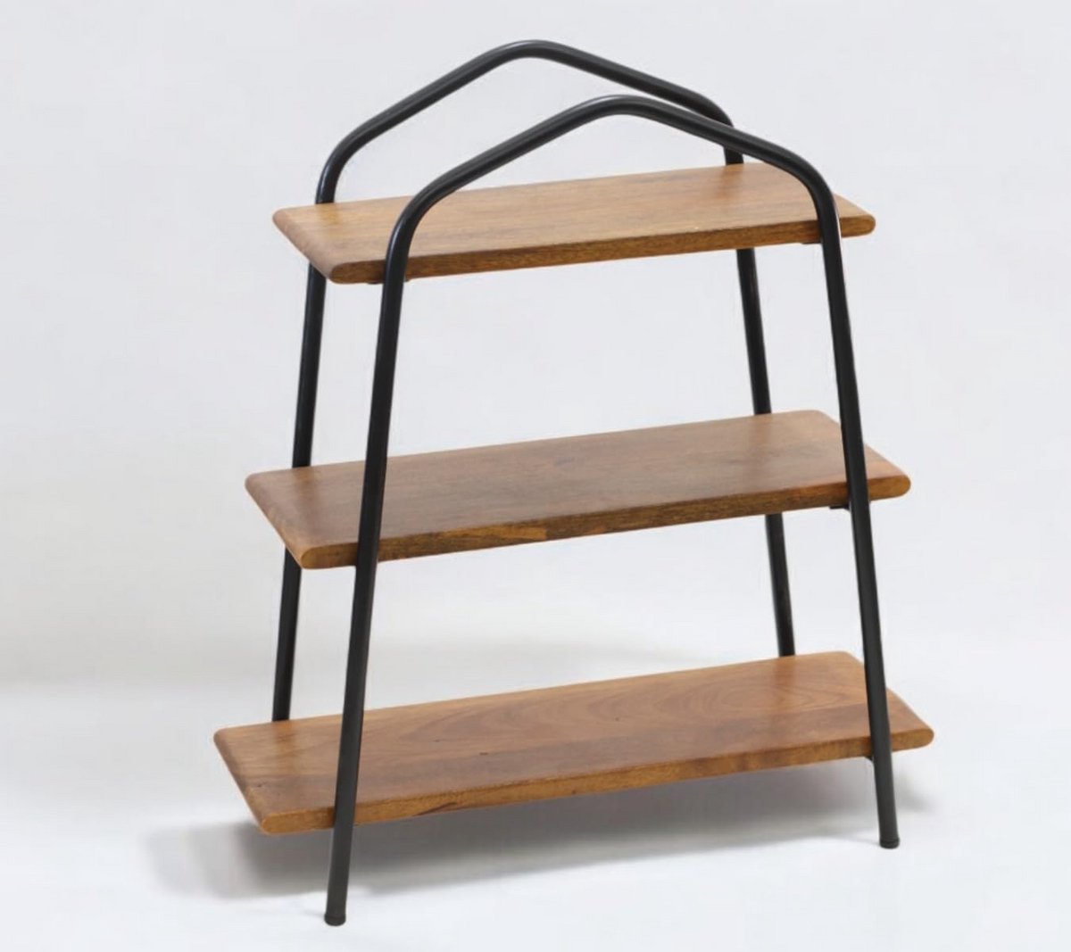3-laags Houten Organizer Rek voor Keuken, Kantoor en Slaapkamer
