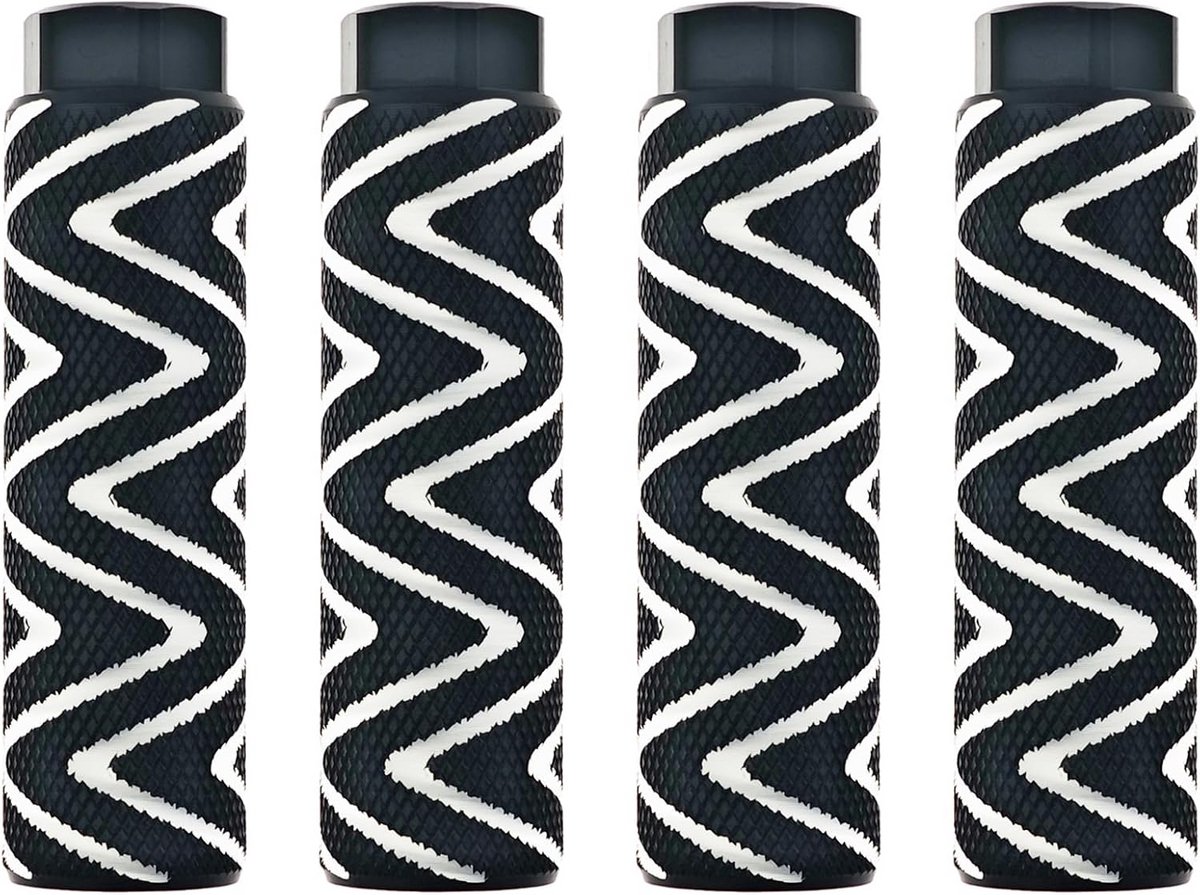 Set van 4 Aluminium Fiets Pinnen Voetsteunen - Voor Assen 3/8 Inch - Fiets Bagagedrager Steun