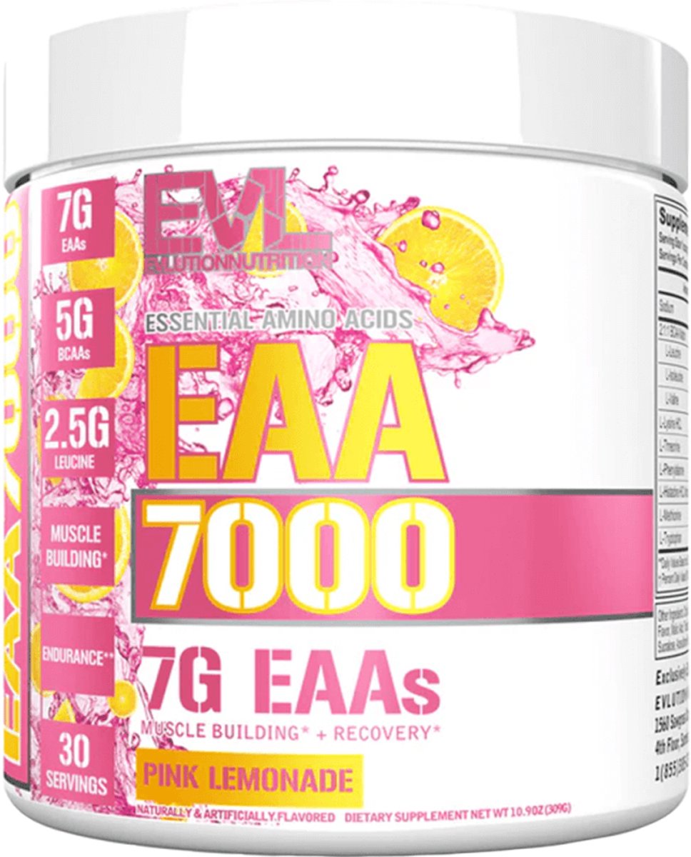 EVL Nutrition EAA 7000 (30 serv) Pink Lemonade - Aminozuren - EAA
