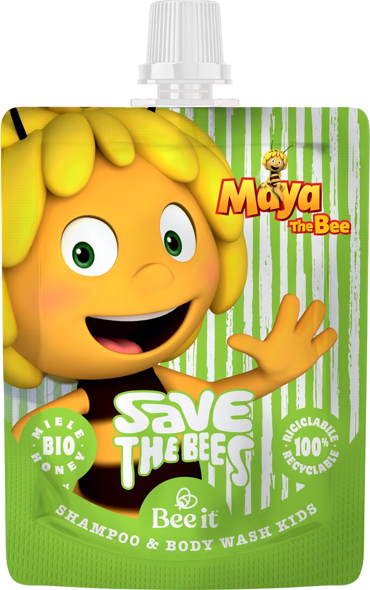 Bee It - Maja de Bij - Shampoo & Body Wash Kids - 250ml.