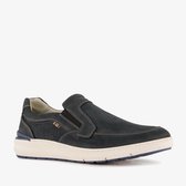 Hush Puppies suède heren instappers blauw - Maat 46 - Extra comfort - Memory Foam
