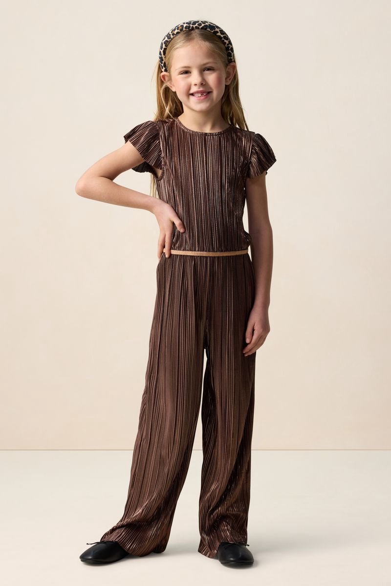Sissy-Boy - Gouden plissé jumpsuit