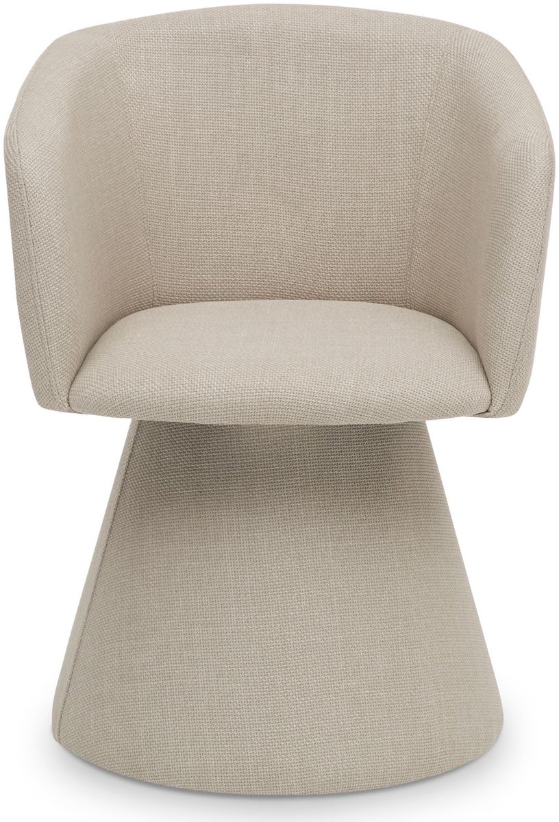 Gevoerde eetkamerstoel ALTO – Beige