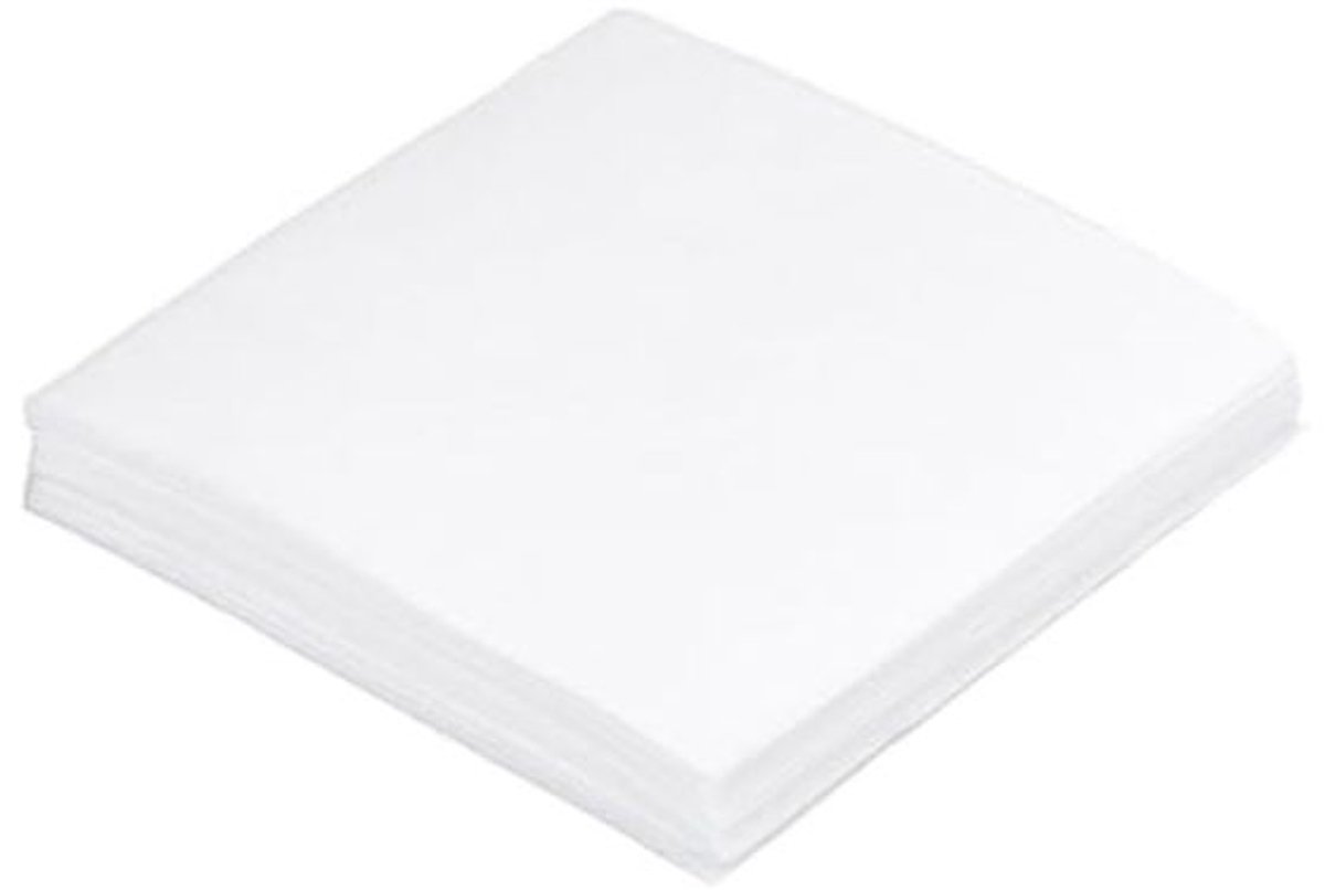 Servetten - Wit - 1/4 vouw - 24 x 24 cm - 500 stuks