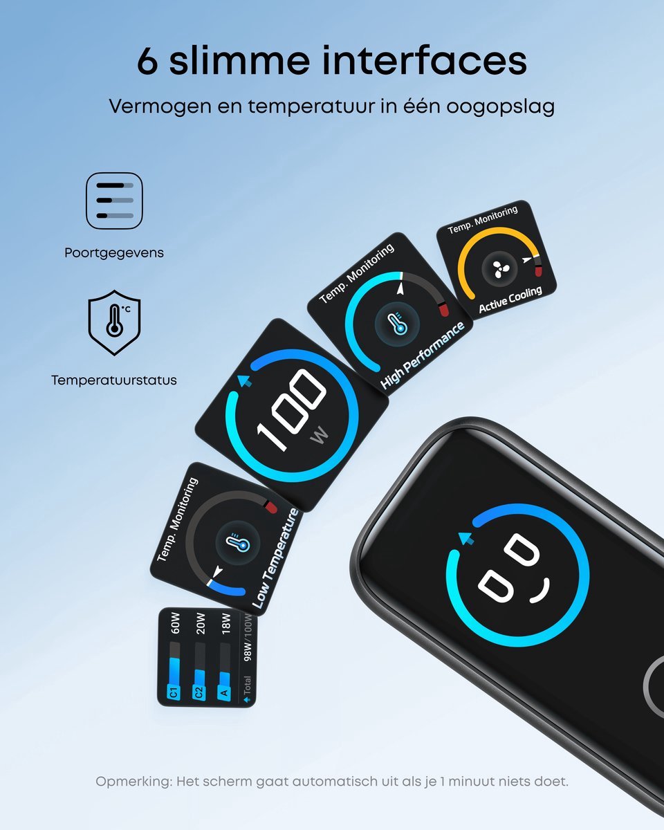 Anker Prime Power Bank 26.250mAh met 140W USB-C Oplader - afbeelding 3