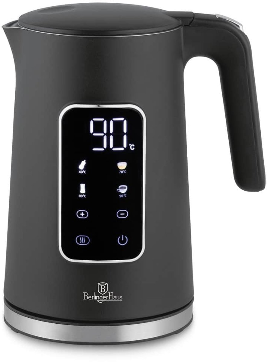 Berlinger Haus 9737 - Digitale waterkoker Anthracite - 1.7 liter - Anthracite Collection