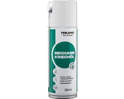 Teslanol Mechanische Kruipolie 200 ml | Penetrerende olie voor losmaken, smeren en bescherming | Multifunctioneel onderhoudsproduct