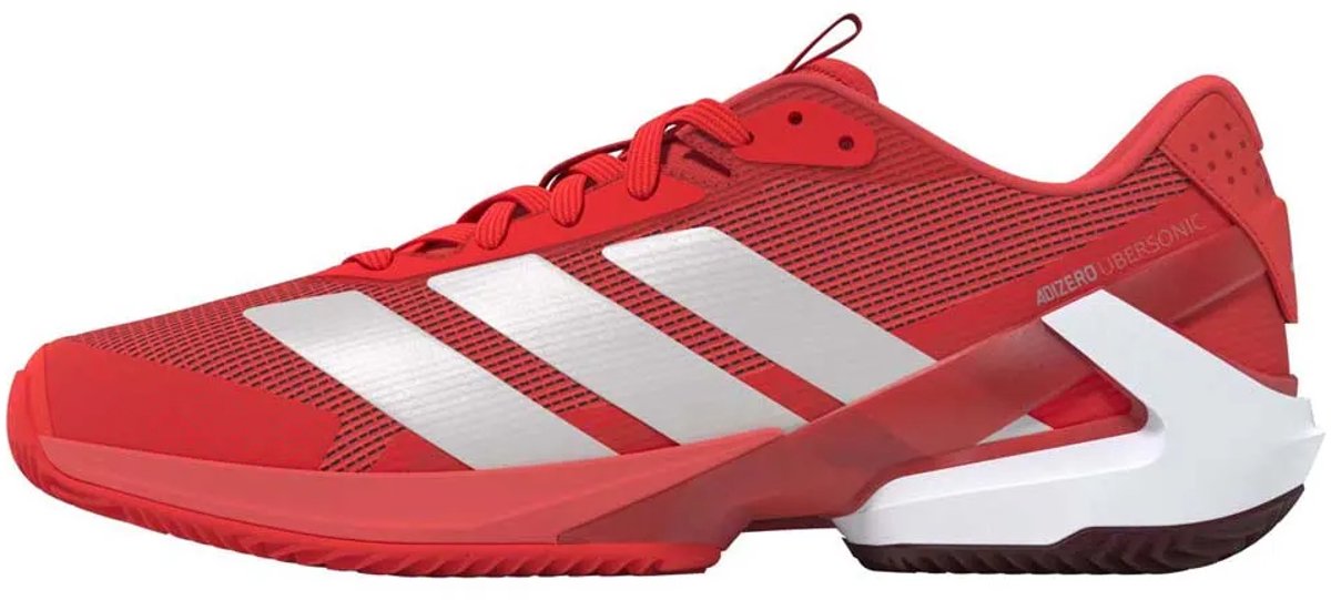 Adidas Adizero Ubersonic 5 Clay Court Schoenen 1/3 Man Rood