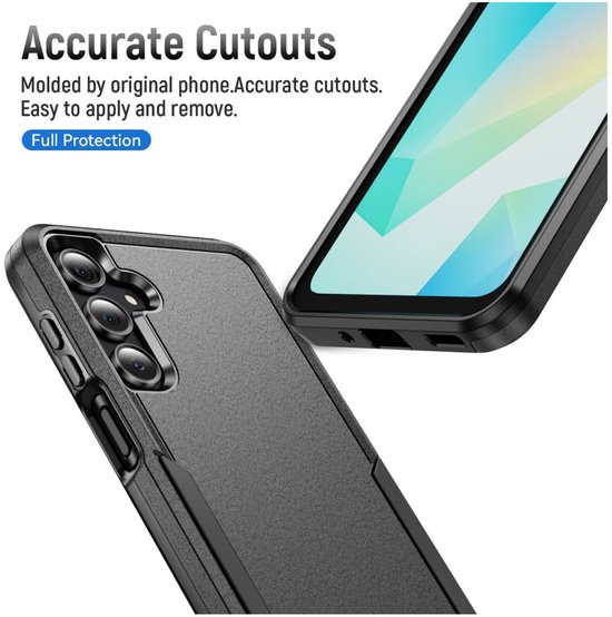 Coque de téléphone noire avec découpes précises, facile à installer et à retirer.