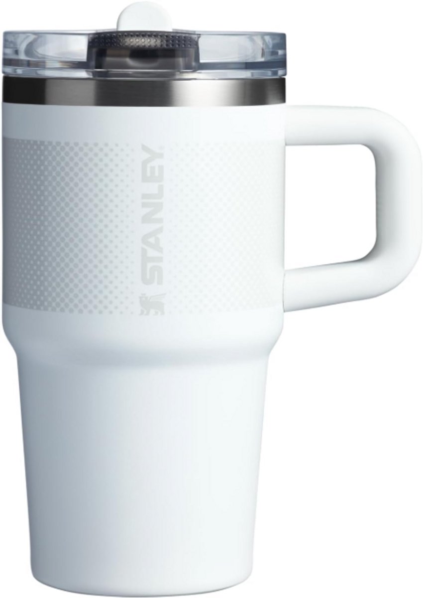 STANLEY Quencher ProTour Flip Straw Tumbler 20oz (Frost Fade) - Lekvrije Drinkbeker met Rietje & Handvat – RVS Geïsoleerd – BPA-vrij – Cupholder Geschikt