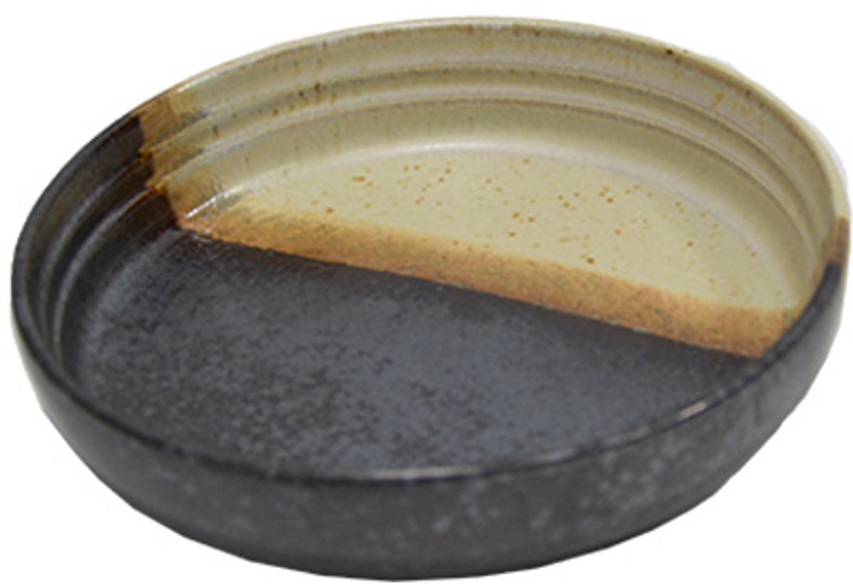 Animal Boulevard Design Ceramix Keramische Voerbak/ Bord - Kleur: Zwart - Ø12,5 cm - 200 ml