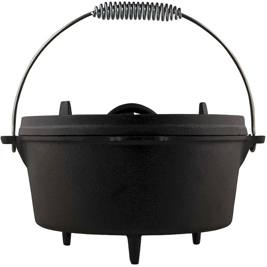 The Windmill Dutch Oven 3Qt – 2,8 liter – 3-delig – Gietijzer Braadpan