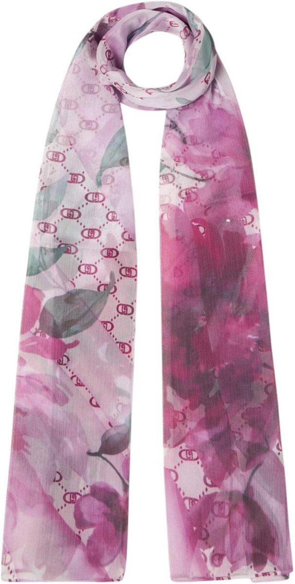 Luxe Sjaal Bloemenpatroon 70 x 180 cm