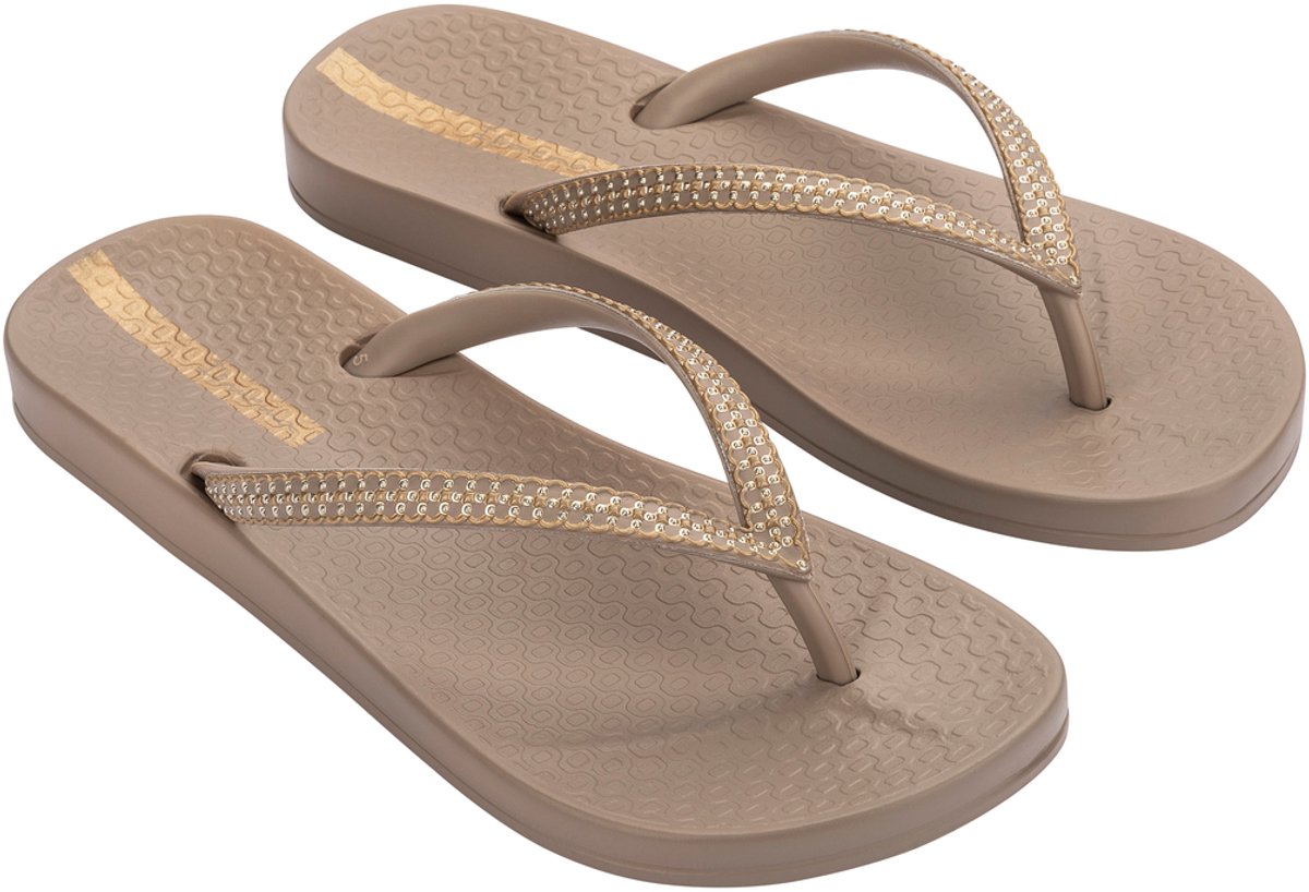 Ipanema Anatomic Mesh Dames Slippers - Beige