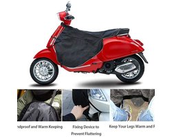 Beenkleed Universeel - Scooter Beenwarmer - Beenwarmer - Oxford-stof - Scooter deken - Waterdicht - Scooter Beenkleed - Been- en Regenbescherming Universeel voor Scooters - One size - Zwart