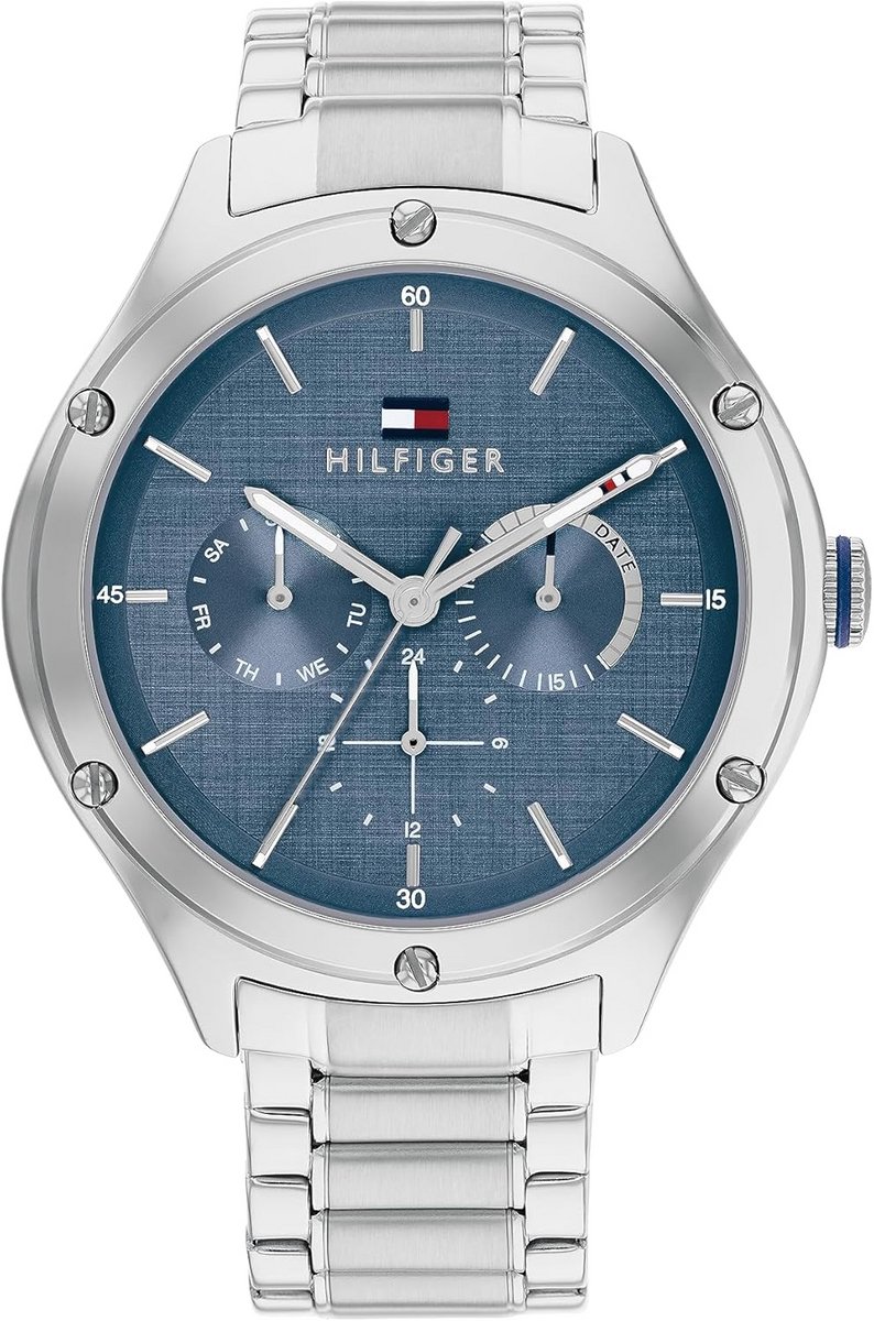 Multifunctioneel Roségoud Dameshorloge met Roestvrijstalen Armband