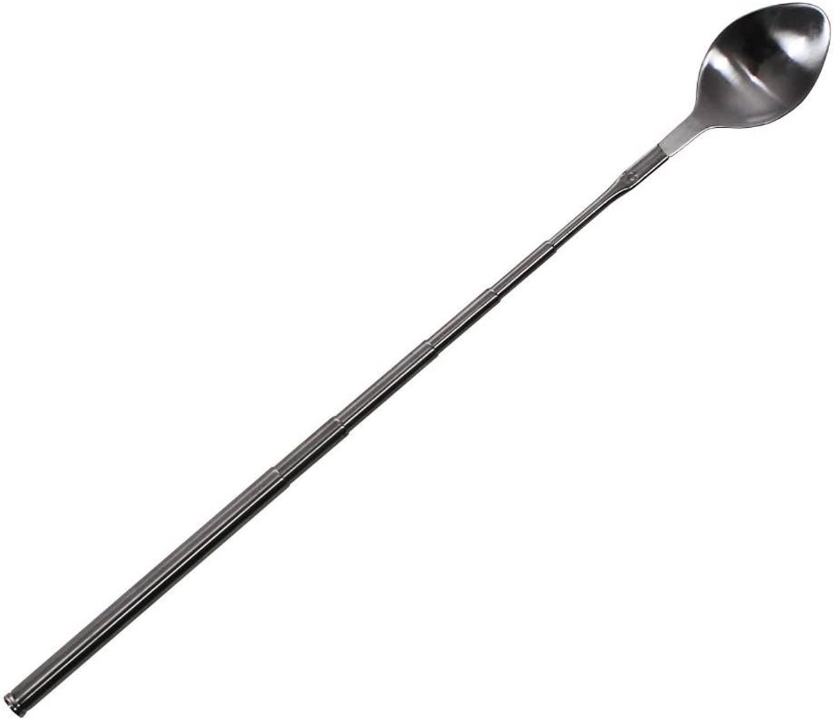 Telescopische Opscheplepel RVS Uitschuifbaar tot 65 cm