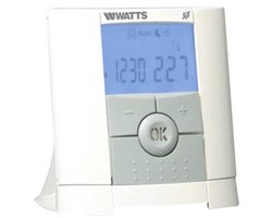 Watts BT-DP02-RF Draadloze Programmeerbare Thermostaat - Slimme Verwarmingsregeling - Digitale Temperatuurregeling - Compatibel met Watts Systemen