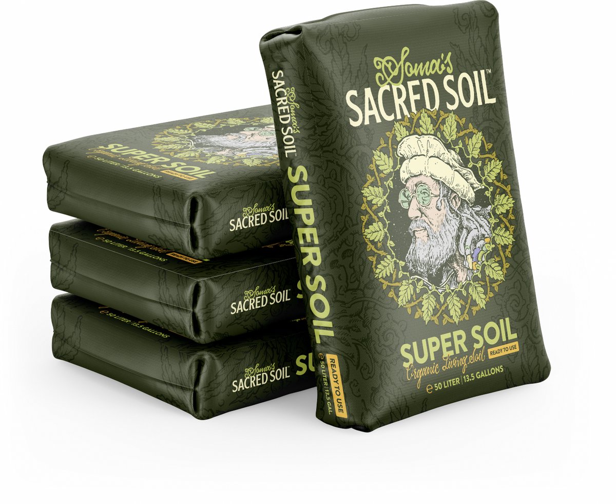 Soma’s Sacred Soil Super Soil – 50L Biologische Living Soil 