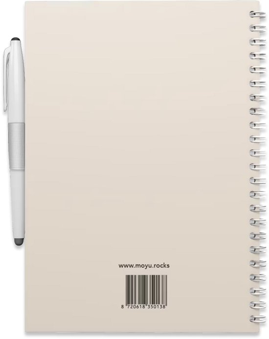 MOYU - Carnet Flamingo Désert - Carnet Effaçable A5 Premium