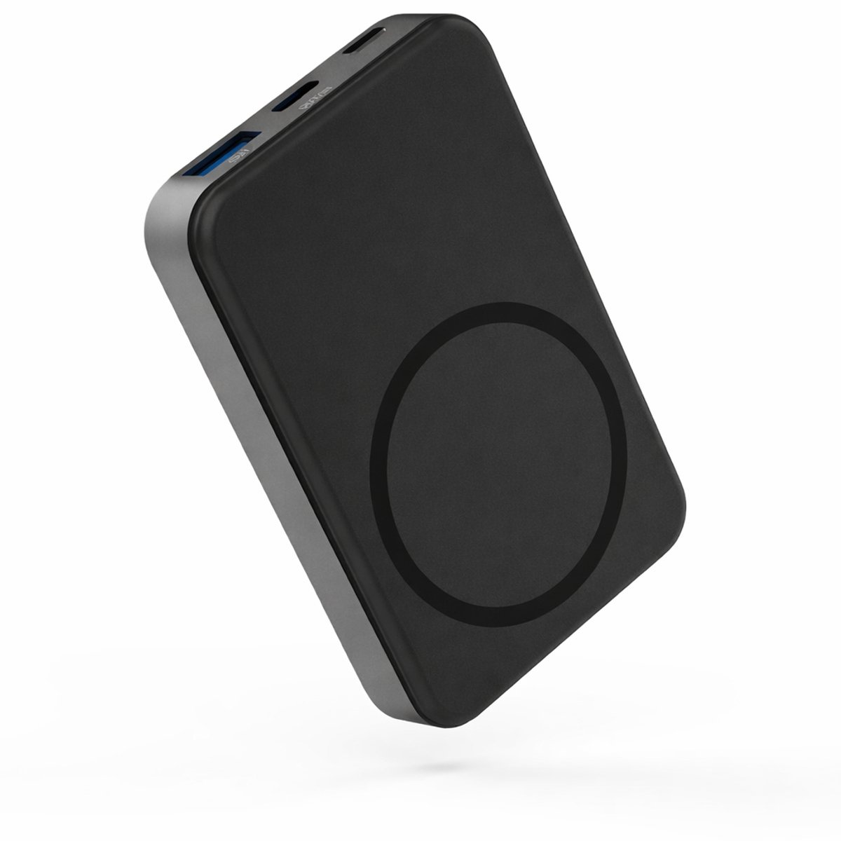 NexZone - Powerbank - 10000 mAh - MagSafe - Magneet Laden - Draadloos Opladen - Snelladen - Qi2 - Zwart