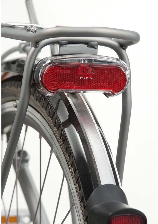 AXA Riff Fietsverlichting - LED Fietslampjes Achterlicht op Batterijen - Auto on/off systeem - 50-80 mm - Fietslicht met Zijzicht van AXA — afbeelding 4