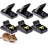 Wonact - Rattenval - Rattenklem - 6 stuks - Rattenvallen voor