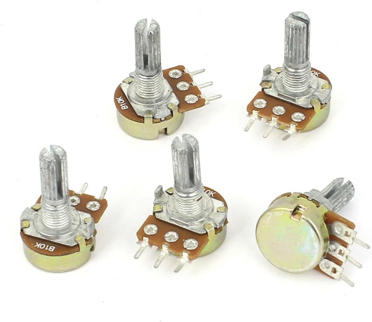 Draaipotentiometer 10K Ohm Lineair Taper B10K met 13mm As