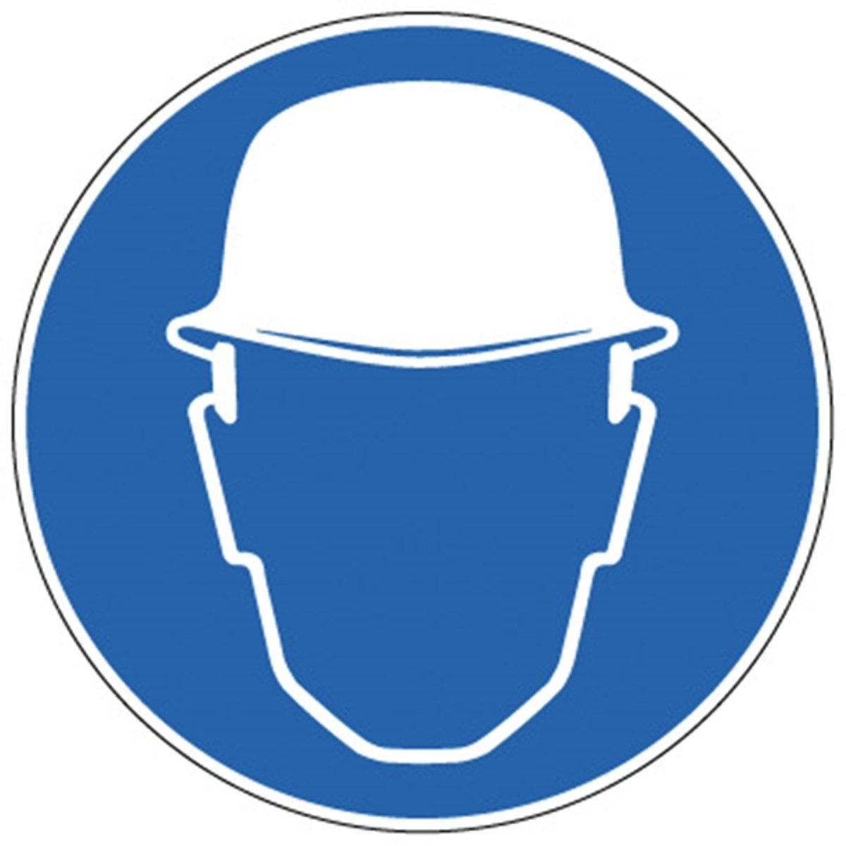 Picto Veiligheidshelm Verpl. Sticker 90 Mm 800203