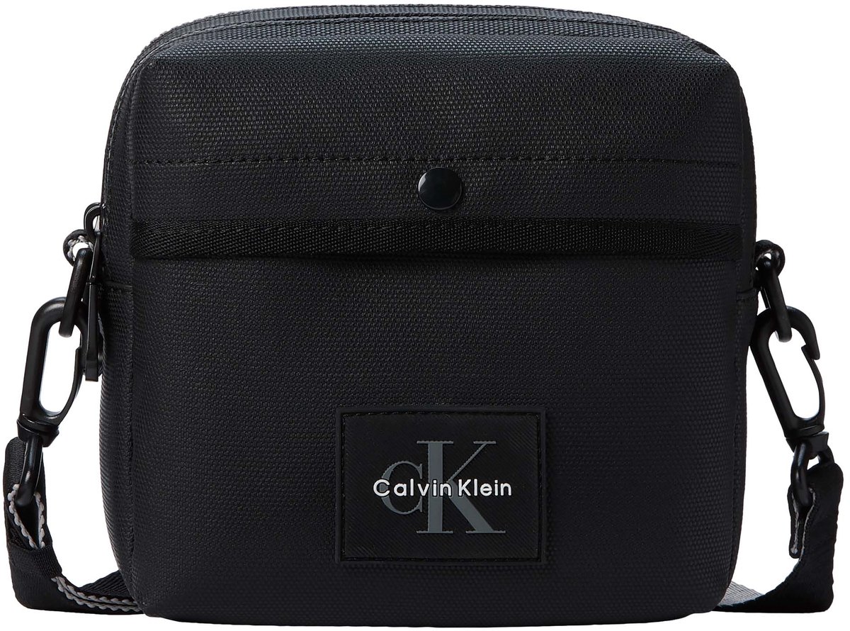 Calvin Klein Texture Mix - Schoudertas (black)