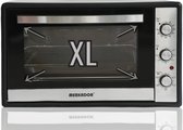 Merkador XXL Four indépendant – 70 litres – 2000 watts – Four à air chaud – Finition inox - Intérieur émaillé facile à nettoyer