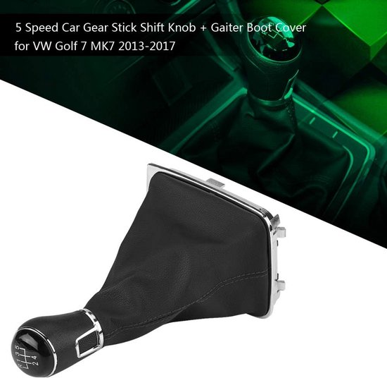 Versnellingspookknop 5 Versnellingen met Gaiter Set voor Handgeschakelde Auto's — afbeelding 5